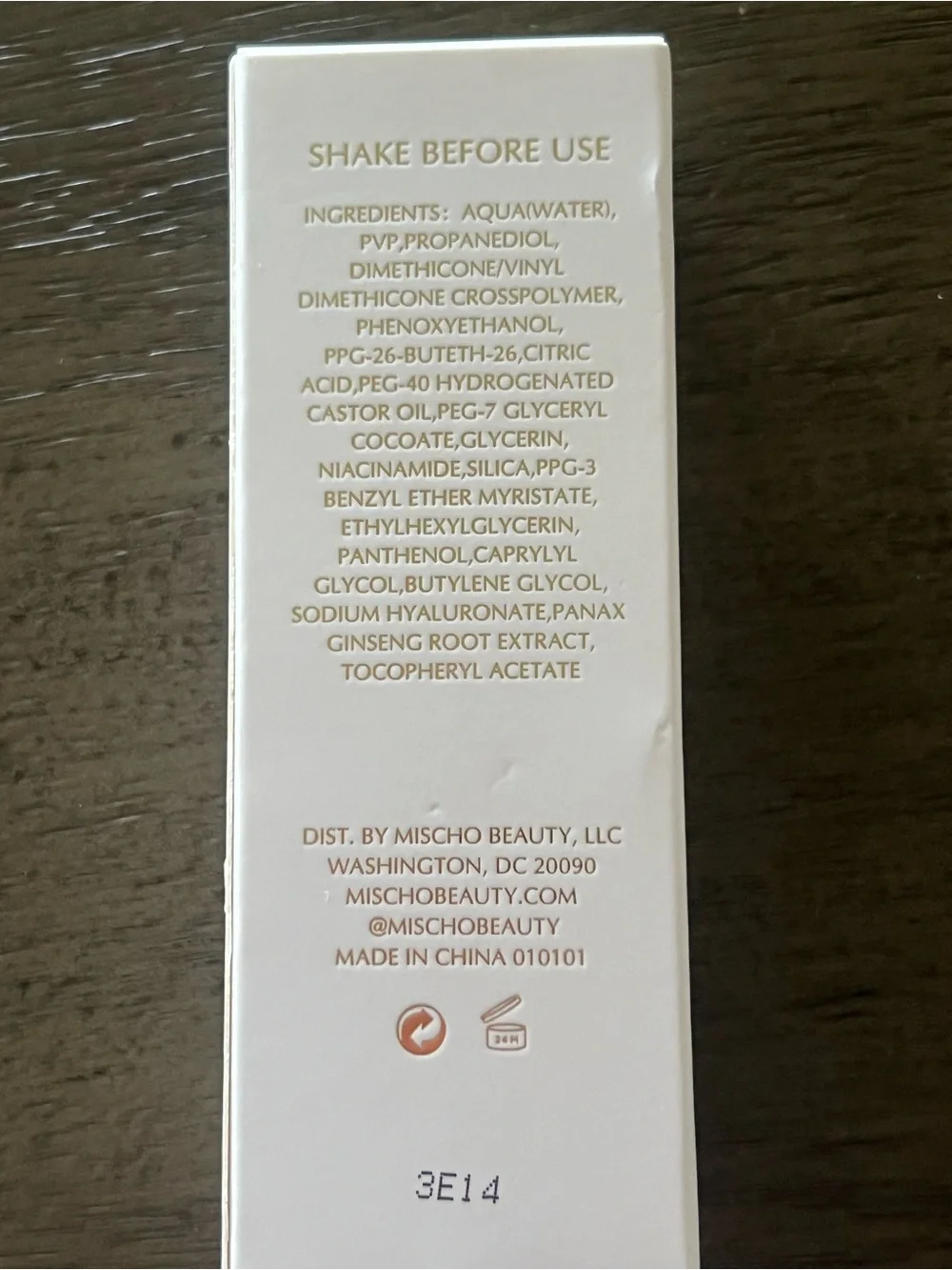 Mischo  BeautySetting Spray - White